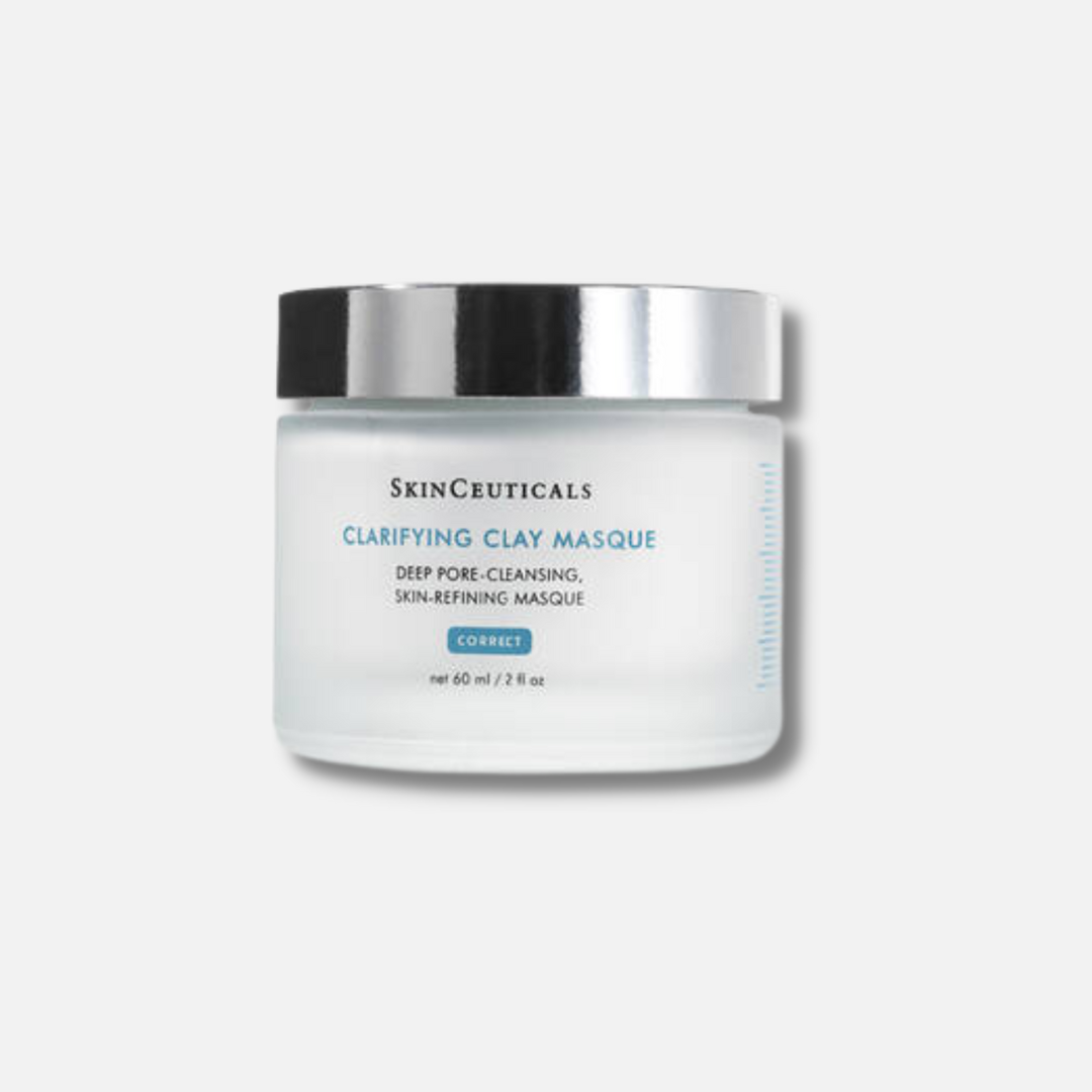 SKINCEUTICALS Clarifying Clay Masque: Purify and revitalize your skin with SKINCEUTICALS Clarifying Clay Masque, a potent clay-based mask that deeply cleanses pores, absorbs excess oil, and helps to clarify and refine the complexion for a smoother and clearer skin appearance.