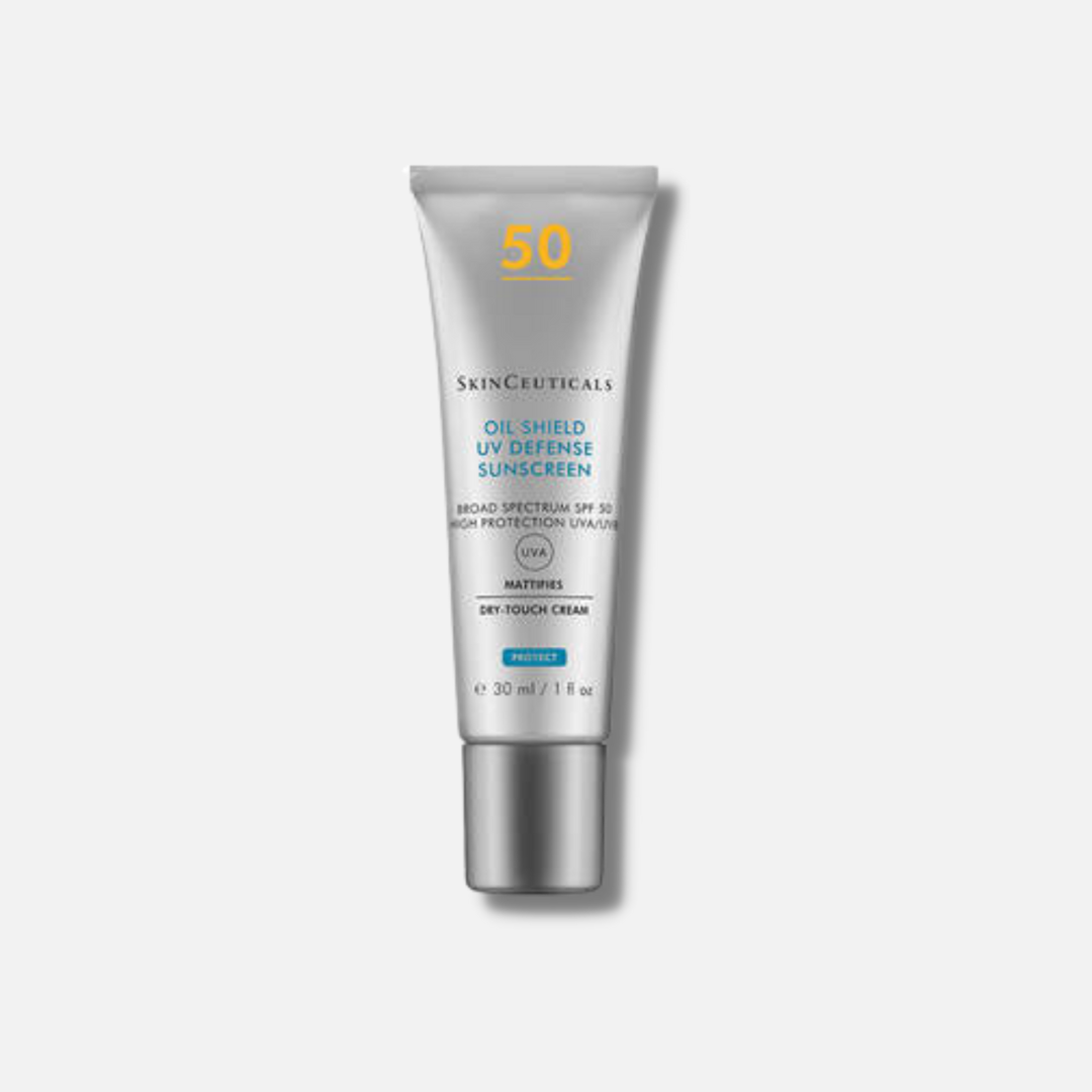SKINCEUTICALS Oil Shield UV Defense Sunscreen SPF 50 30ml - Oil-Free Sun Protection for Daily Use with Broad Spectrum UVA/UVB Filters