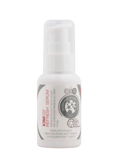 CLINICCARE X3M EGF Refresh Serum Moisturiser 50ml - Infuse your skin with the refreshing power of EGF for a revitalized and rejuvenated complexion. Experience the difference today!