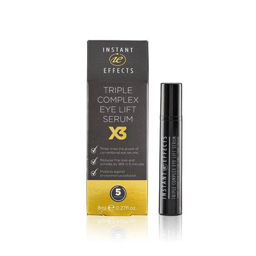 INSTANT EFFECTS Triple Complex Eye Lift Serum: Reveal youthful and lifted eyes with INSTANT EFFECTS Triple Complex Eye Lift Serum, a powerful serum that targets the delicate eye area, reducing the appearance of wrinkles, puffiness, and dark circles for a refreshed and revitalised look