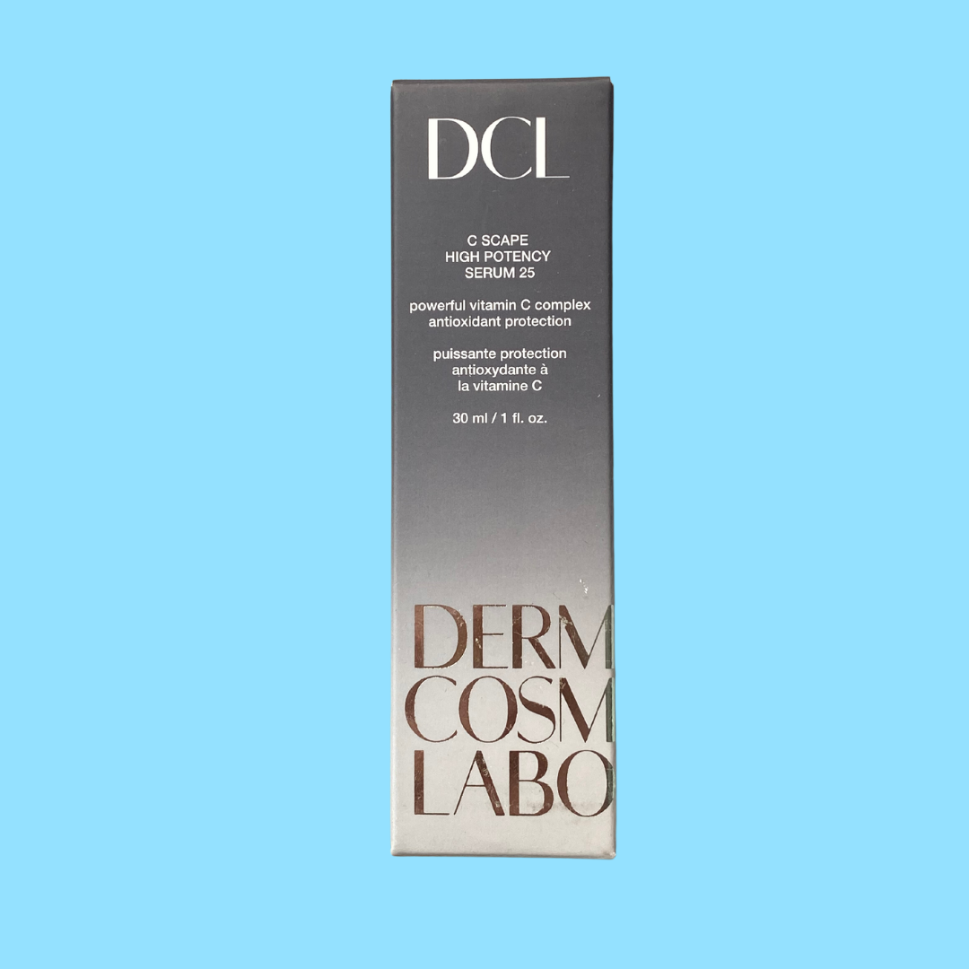 DCL SKINCARE C Scape High Potency Serum 25: Experience the power of vitamin C with DCL SKINCARE C Scape High Potency Serum 25, a potent serum that brightens, evens out skin tone, and protects against environmental stressors for a healthier, more radiant complexion.