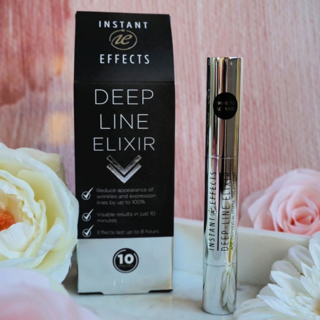INSTANT EFFECTS Deep Line Elixir: Smooth away deep lines and wrinkles with the INSTANT EFFECTS Deep Line Elixir, a potent anti-aging serum that delivers instant and visible results, promoting a smoother and more youthful-looking complexion