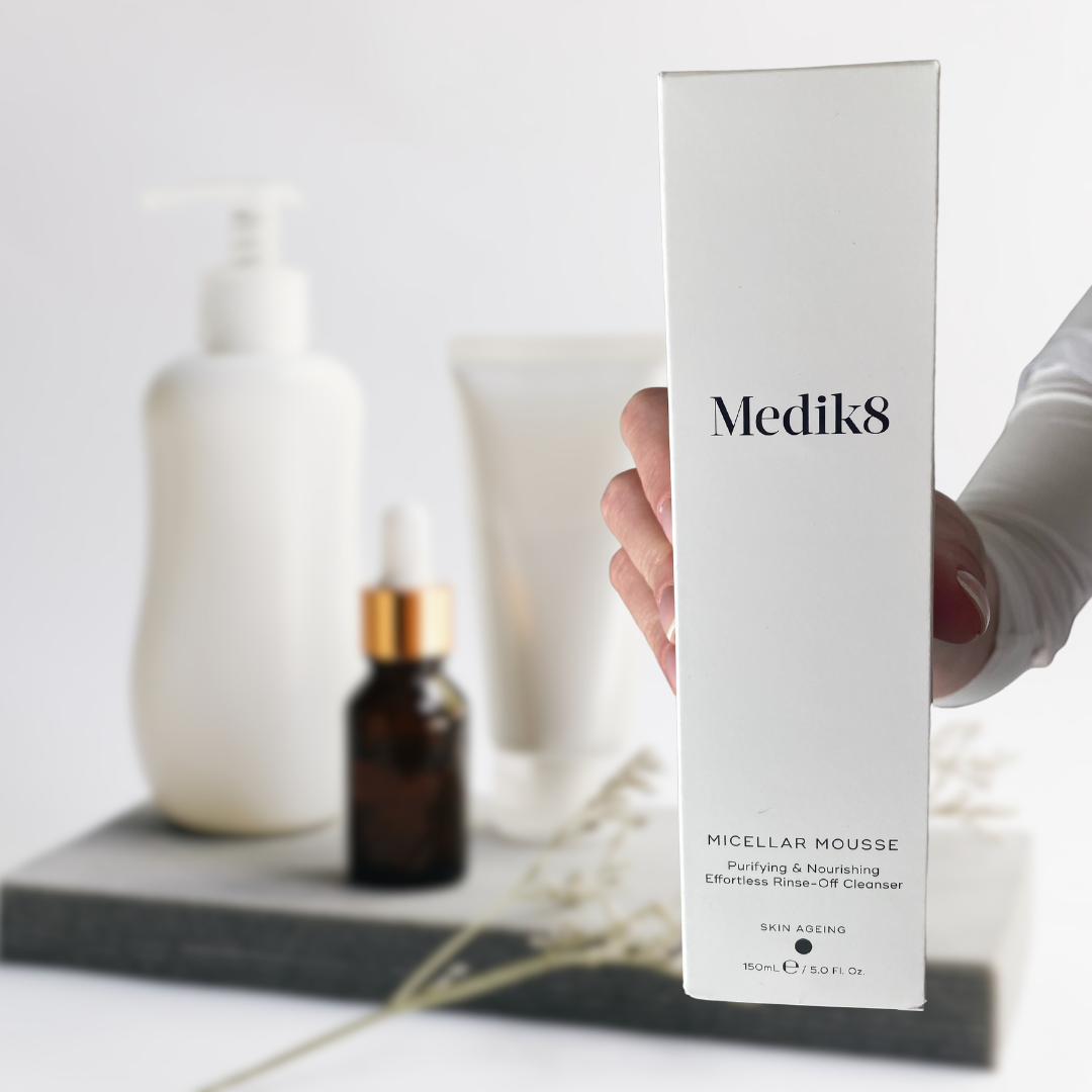 MEDIK8 Micellar Mousse 150ml: Experience effortless cleansing with MEDIK8 Micellar Mousse, a lightweight and refreshing mousse that effectively removes makeup, dirt, and impurities, leaving your skin clean, hydrated, and balanced.