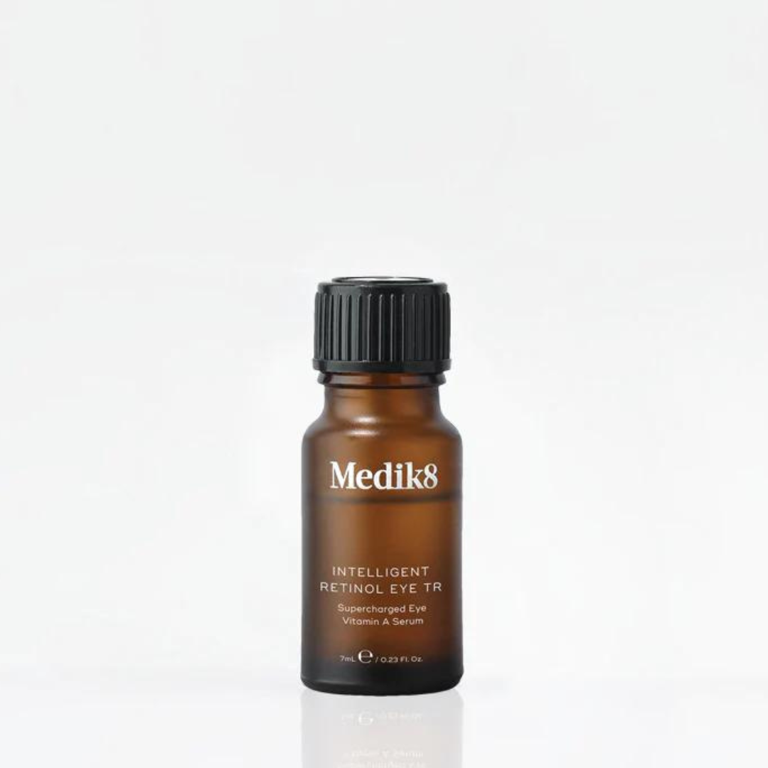 MEDIK8 Retinol Eye TR 7ml: Renew and rejuvenate your delicate eye area with MEDIK8 Retinol Eye TR, a targeted retinol treatment specially formulated to reduce the appearance of fine lines, wrinkles, and dark circles for brighter, more youthful-looking eyes.