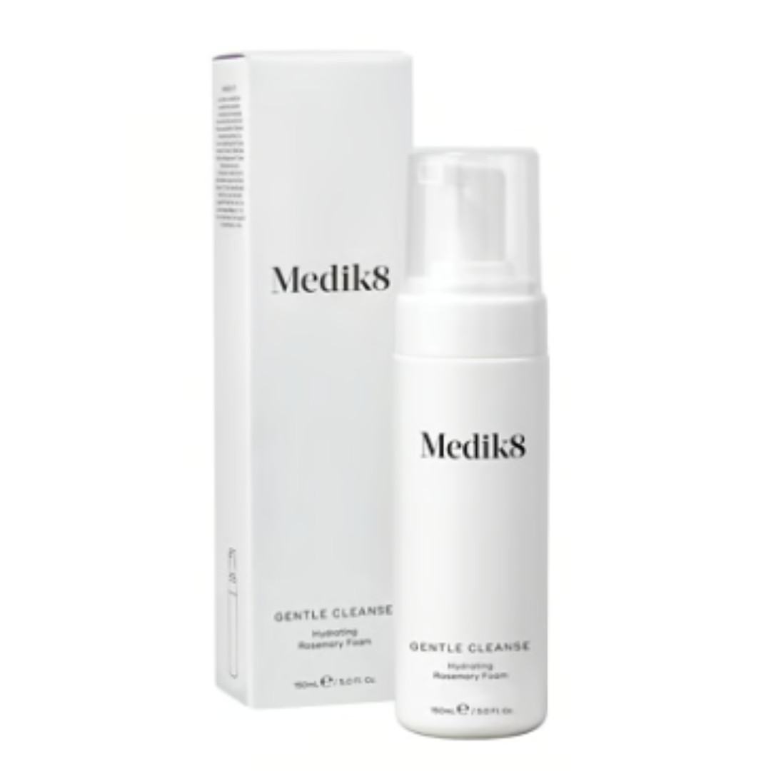 MEDIK8 Gentle Cleanse 150ml: Nurture your skin with MEDIK8 Gentle Cleanse, a mild and soothing cleanser that gently removes impurities, leaving your skin clean, refreshed, and balanced for a healthy and radiant complexion.