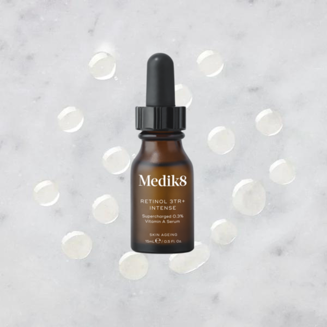 MEDIK8 Retinol 3 TR Intense 15ml: Transform your skin with MEDIK8 Retinol 3 TR Intense, an advanced retinol serum that targets fine lines, wrinkles, and uneven skin texture for a smoother, more youthful complexion.