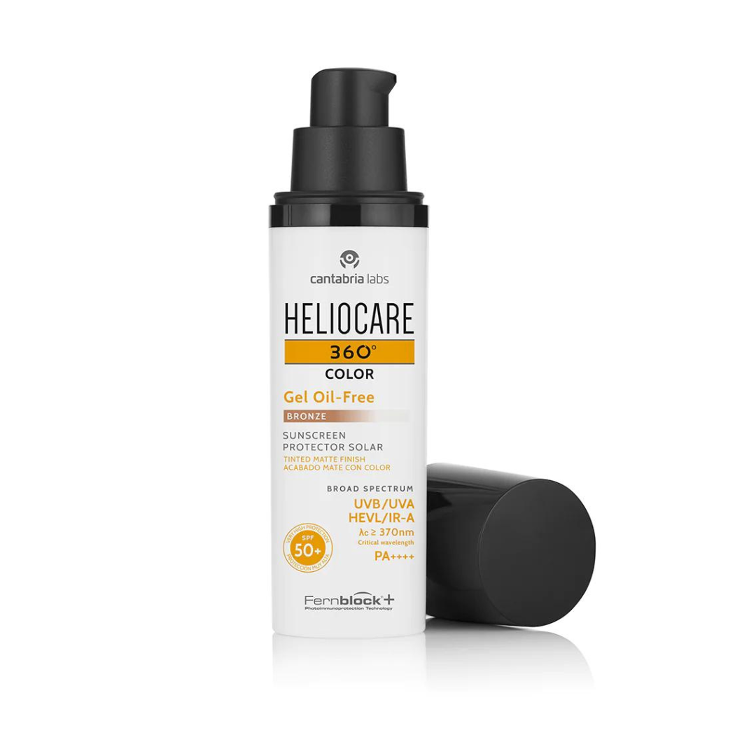 HELIOCARE 360° Color Oil Free Gel SPF50: Achieve flawless protection and a natural tint with HELIOCARE 360° Color Oil Free Gel SPF50, a lightweight and oil-free sunscreen gel that provides broad-spectrum sun protection and a hint of colour for a radiant complexion