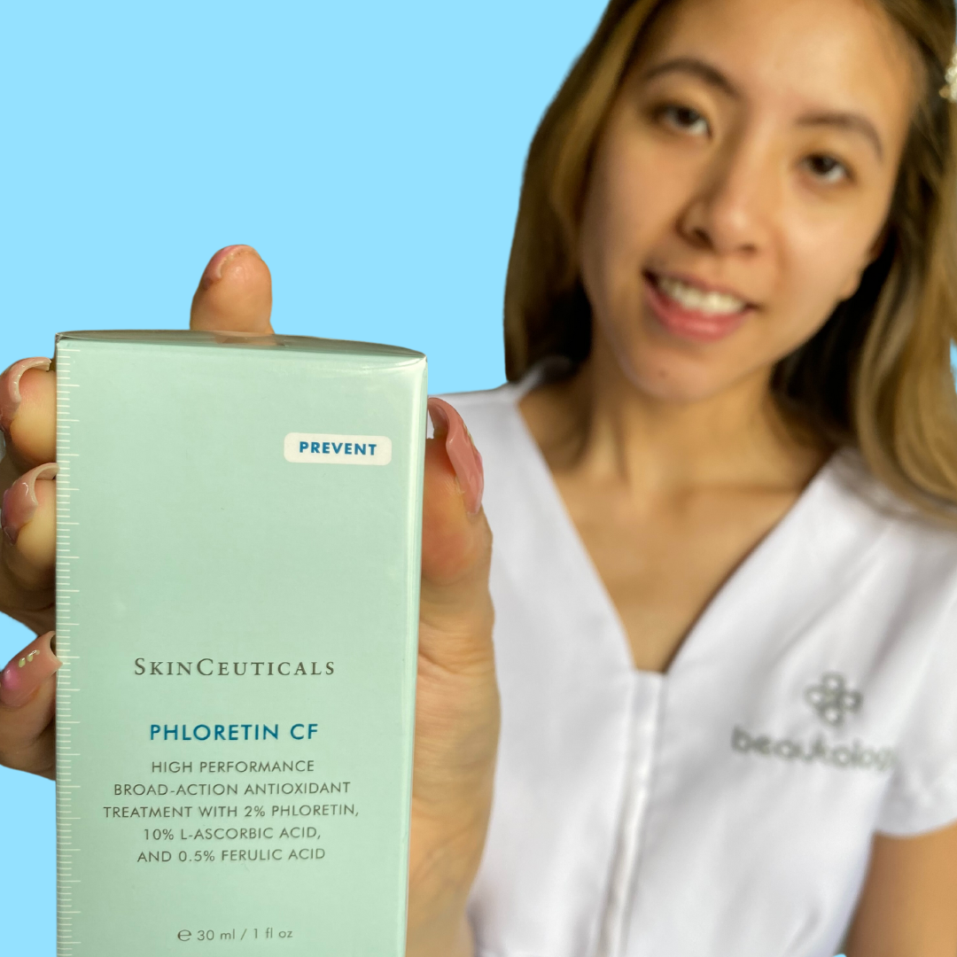 SkinCeuticals Phloretin CF Serum 30ml - Antioxidant Serum with Phloretin, Vitamin C, and Ferulic Acid for Skin Protection and Brightening