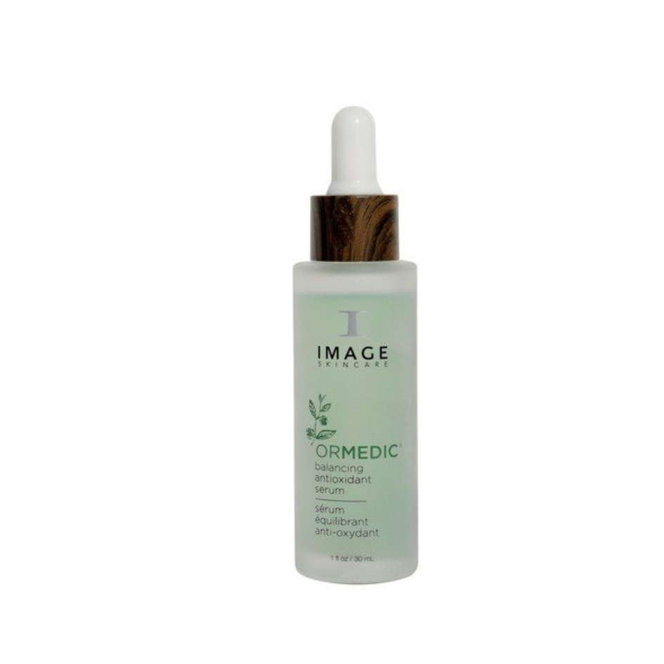 Restore balance to your skin with the nourishing power of the IMAGE SKINCARE Ormedic Balancing Anti-Oxidant Serum. This antioxidant-rich serum is specially formulated to rebalance and hydrate your skin, leaving it refreshed and revitalized. Infused with a blend of organic ingredients, it helps to soothe and protect your skin from environmental stressors, promoting a healthy and youthful complexion. Experience the natural radiance and rejuvenation of your skin with this luxurious anti-oxidant serum.