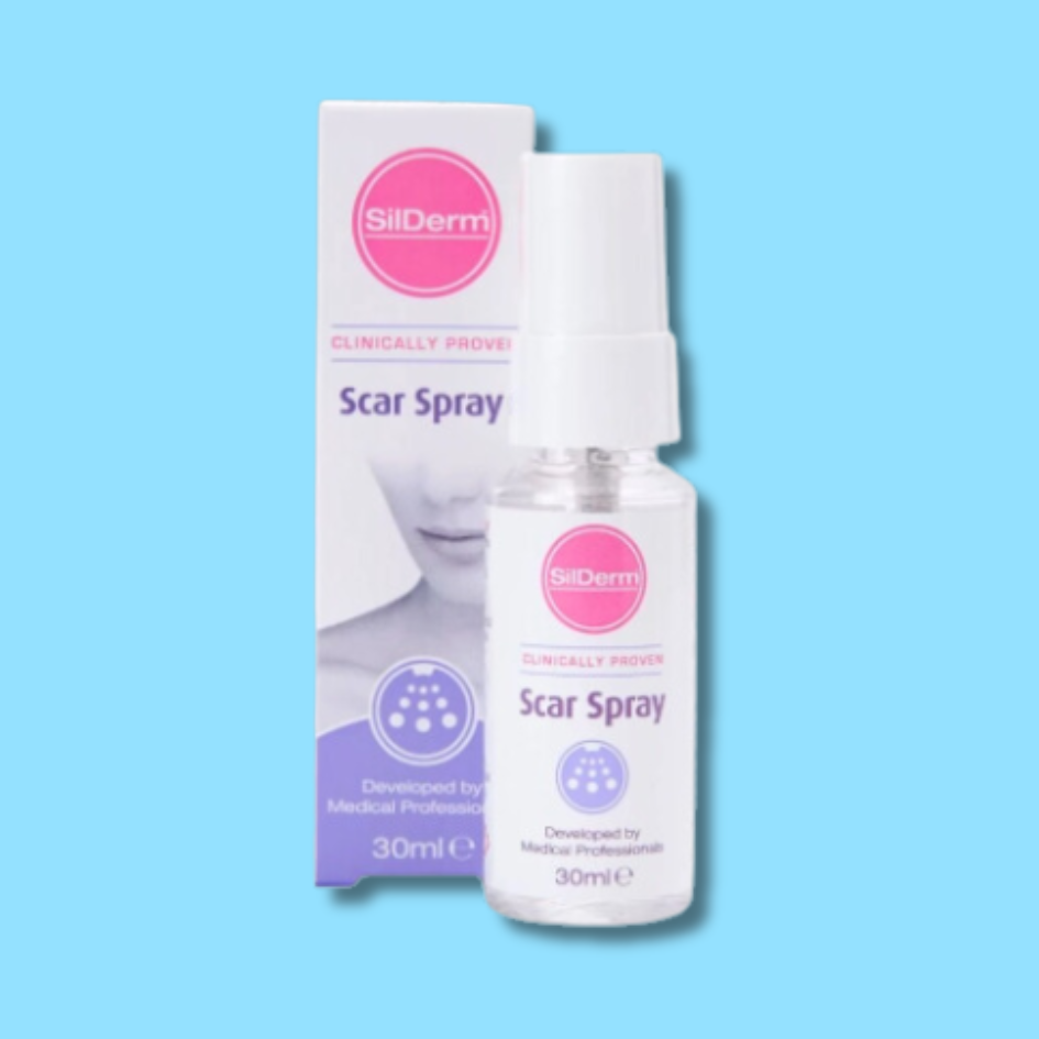 SILDERM Scar Spray: Fade and improve the appearance of scars with SILDERM Scar Spray, a convenient and easy-to-use spray that helps to reduce the visibility of scars, promoting smoother and more even skin.