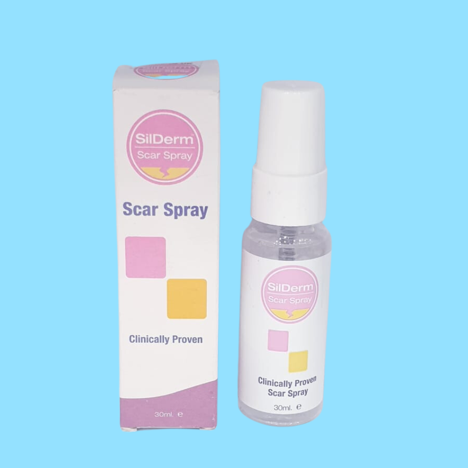 SILDERM Scar Spray: Fade and improve the appearance of scars with SILDERM Scar Spray, a convenient and easy-to-use spray that helps to reduce the visibility of scars, promoting smoother and more even skin.