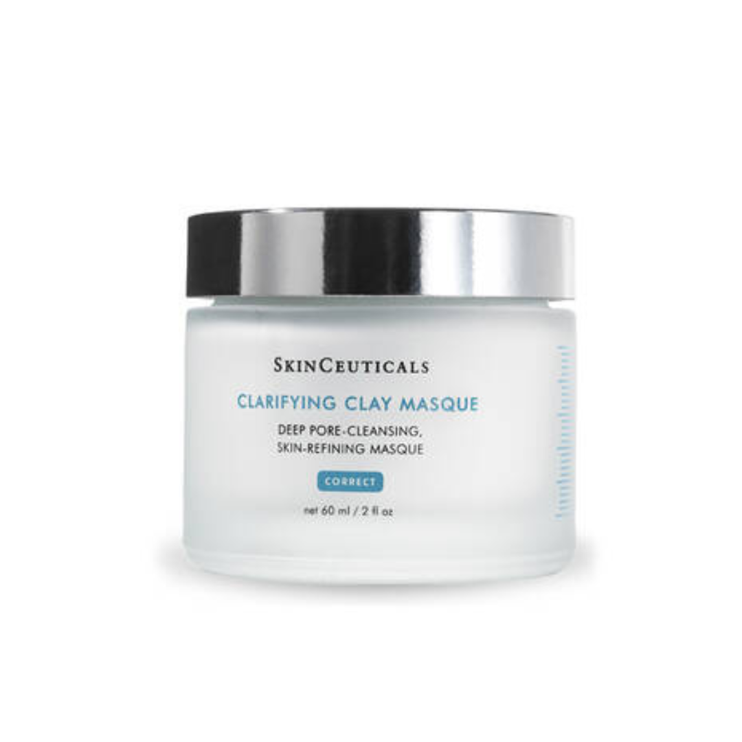 SKINCEUTICALS Clarifying Clay Masque: Purify and revitalize your skin with SKINCEUTICALS Clarifying Clay Masque, a potent clay-based mask that deeply cleanses pores, absorbs excess oil, and helps to clarify and refine the complexion for a smoother and clearer skin appearance.