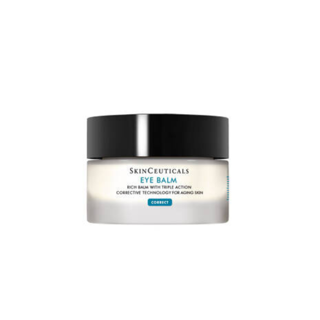 SKINCEUTICALS Eye Balm 14g: Revitalize and nourish the delicate eye area with SKINCEUTICALS Eye Balm, a hydrating and emollient-rich formula that helps to reduce the appearance of fine lines, wrinkles, and under-eye puffiness for a smoother, more youthful-looking eye contour.