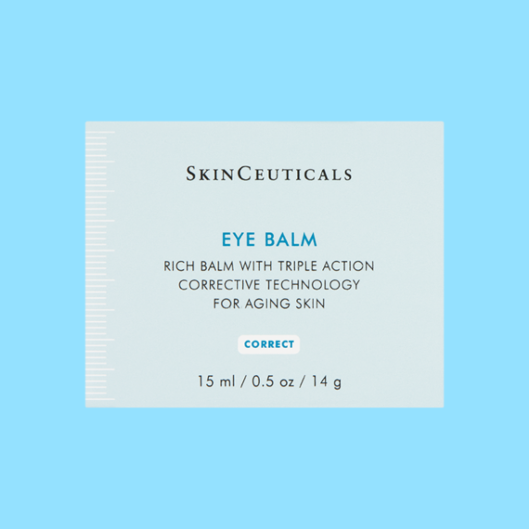 SKINCEUTICALS Eye Balm 14g: Revitalize and nourish the delicate eye area with SKINCEUTICALS Eye Balm, a hydrating and emollient-rich formula that helps to reduce the appearance of fine lines, wrinkles, and under-eye puffiness for a smoother, more youthful-looking eye contour.