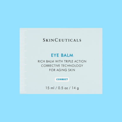 SKINCEUTICALS Eye Balm 14g: Revitalize and nourish the delicate eye area with SKINCEUTICALS Eye Balm, a hydrating and emollient-rich formula that helps to reduce the appearance of fine lines, wrinkles, and under-eye puffiness for a smoother, more youthful-looking eye contour.