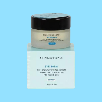 SKINCEUTICALS Eye Balm 14g: Revitalize and nourish the delicate eye area with SKINCEUTICALS Eye Balm, a hydrating and emollient-rich formula that helps to reduce the appearance of fine lines, wrinkles, and under-eye puffiness for a smoother, more youthful-looking eye contour.