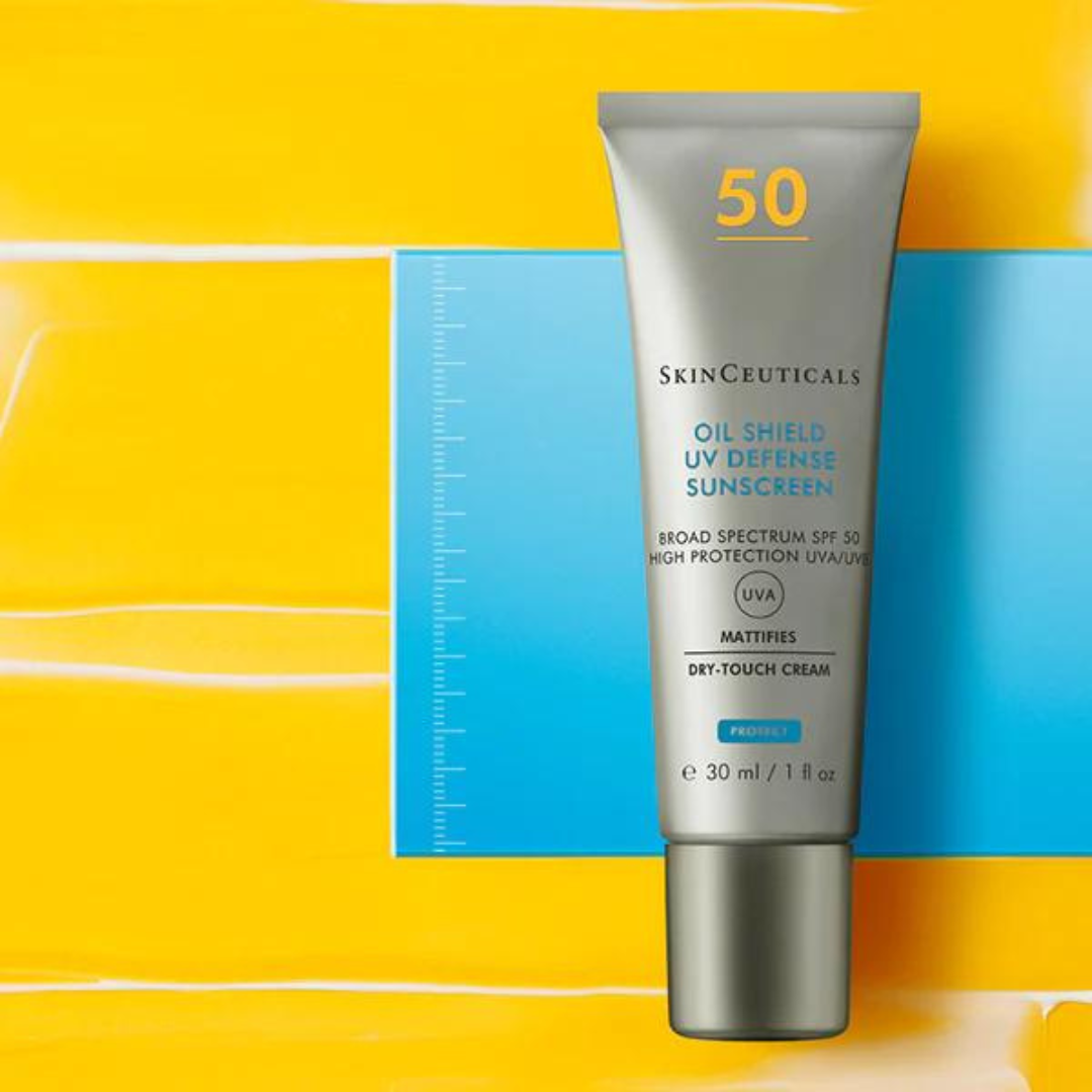 SKINCEUTICALS Oil Shield UV Defense Sunscreen SPF 50 30ml - Oil-Free Sun Protection for Daily Use with Broad Spectrum UVA/UVB Filters