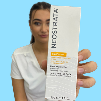 NEOSTRATA Enlighten Ultra Brightening Cleanser 100ml: Achieve a brighter and more radiant complexion with NEOSTRATA Enlighten Ultra Brightening Cleanser, a gentle yet effective cleanser that helps to reduce the appearance of dark spots, uneven skin tone, and dullness, revealing a more luminous and even complexion.