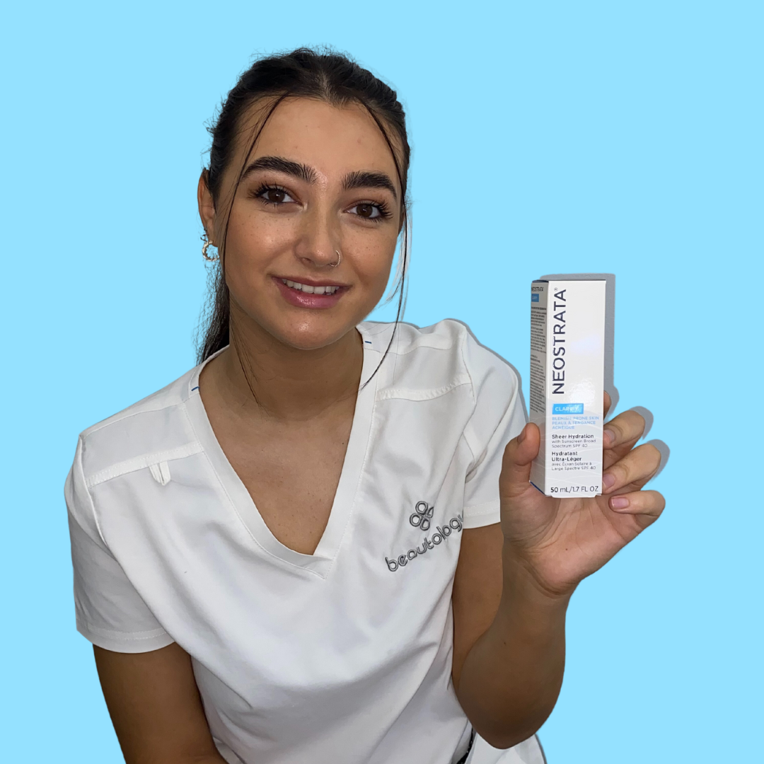 NEOSTRATA Clarify Sheer Hydration SPF40 50ml: Hydrate and protect your skin with NEOSTRATA Clarify Sheer Hydration, a lightweight and hydrating sunscreen with SPF40 that helps to clarify and balance the skin while providing effective sun protection for a healthy and radiant complexion.