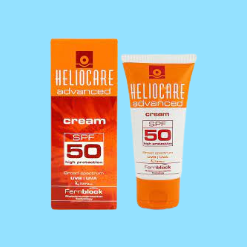 HELIOCARE Advanced Cream SPF50 50ml: Safeguard your skin with HELIOCARE Advanced Cream, a high-performance SPF50 sunscreen that provides advanced protection against harmful UV rays, helping to prevent sunburn and skin damage