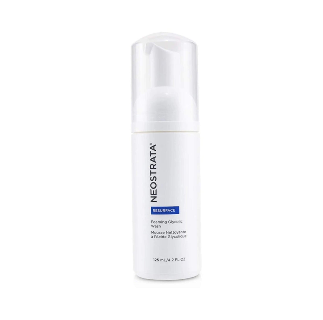 NEOSTRATA Resurface Foaming Glycolic Wash 100ml: Exfoliate and rejuvenate your skin with NEOSTRATA Resurface Foaming Glycolic Wash, a gentle yet effective cleanser enriched with glycolic acid that helps to remove dead skin cells, unclog pores, and improve skin texture for a smoother and more radiant complexion.