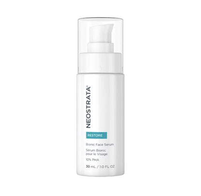 NEOSTRATA Restore Bionic Face Serum 30ml: Restore and replenish your skin with NEOSTRATA Restore Bionic Face Serum, a revitalizing serum that deeply hydrates, smoothens, and improves the overall texture and appearance of your skin for a radiant and youthful complexion