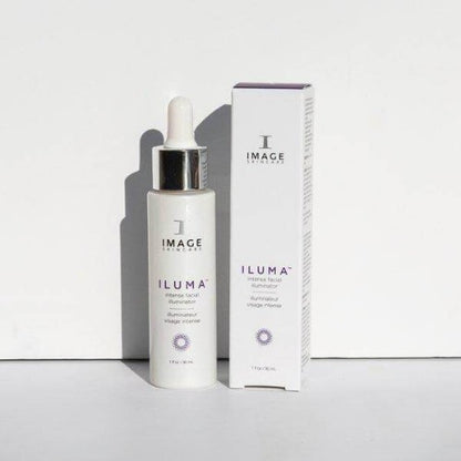 Illuminate your complexion with the powerful ILUMA Intense Facial Illuminator by IMAGE SKINCARE. This advanced formula helps to brighten and even out skin tone, reducing the appearance of dark spots and discoloration. Achieve a radiant, glowing complexion with the ILUMA Intense Facial Illuminator.