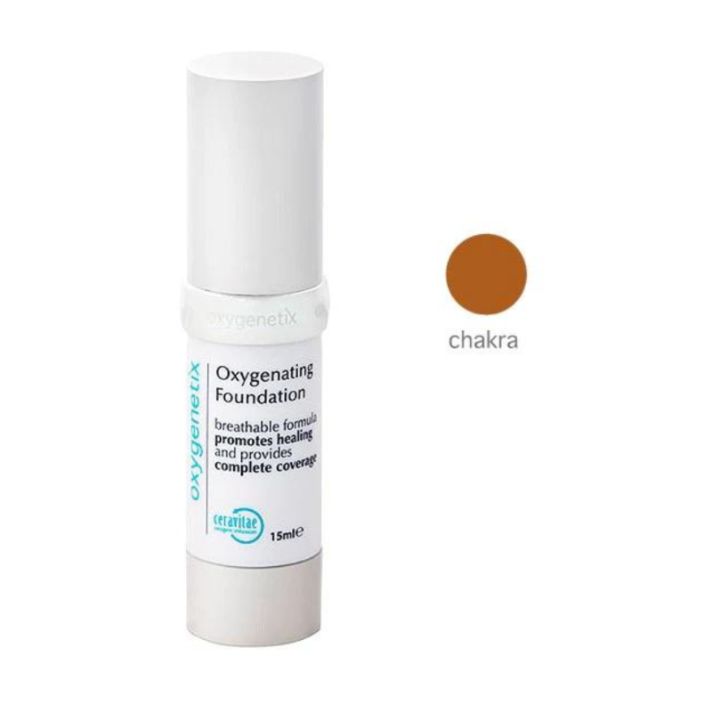 OXYGENETIX Breathable Foundation Chakra - Achieve flawless coverage and breathable comfort with our innovative formula. Experience radiant skin all day long