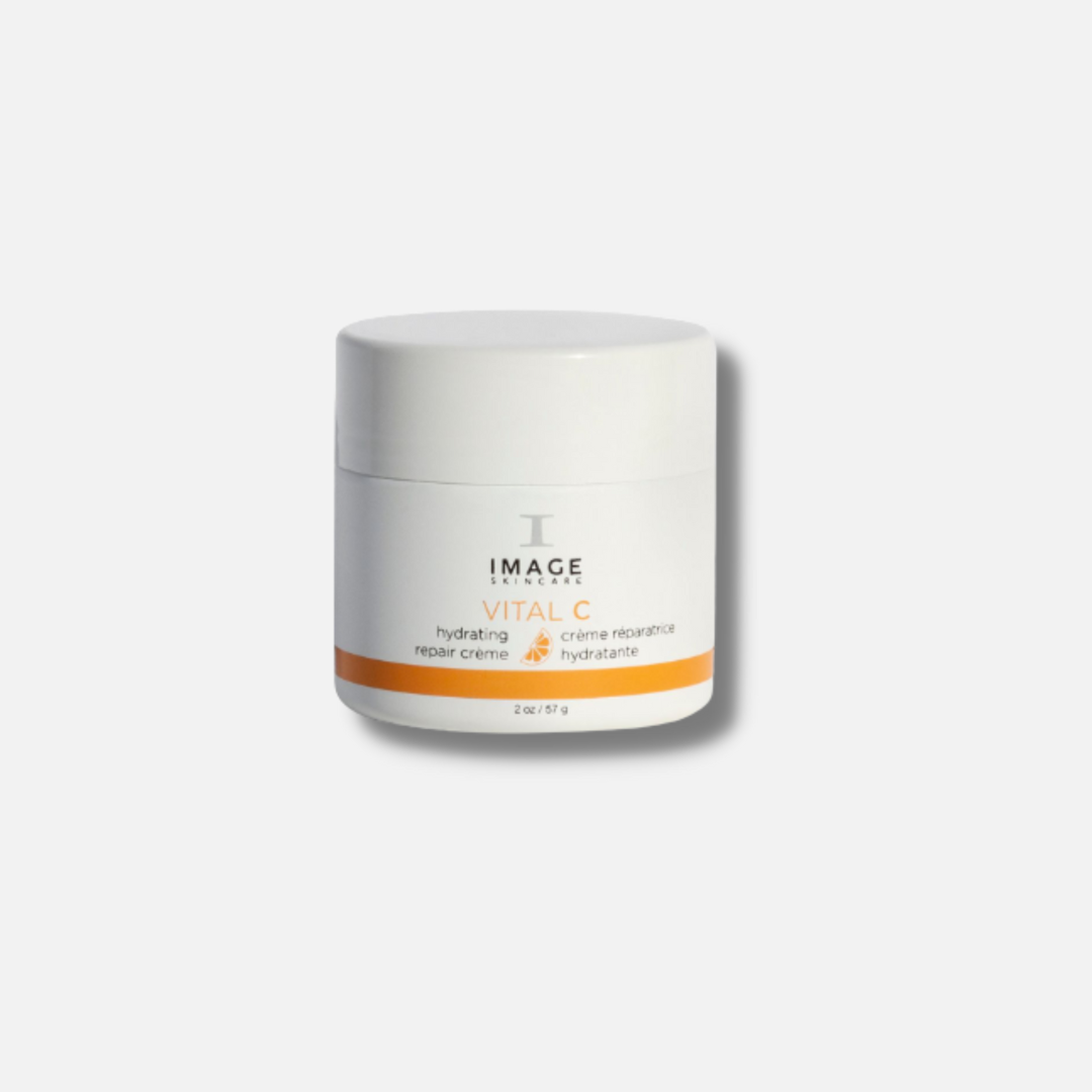 Restore and nourish your skin with IMAGE SKINCARE Vital C Hydrating Repair Creme, a luxurious and hydrating moisturiser that replenishes moisture, boosts collagen production, and reduces the appearance of fine lines and wrinkles for a smooth, youthful, and radiant complexion.