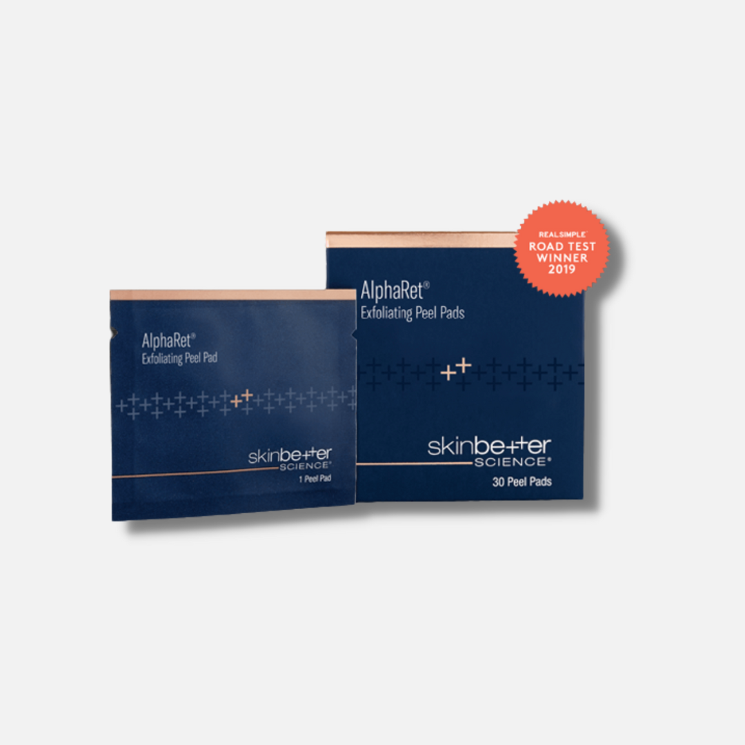 SKINBETTER SCIENCE Rejuvenate AlphaRet Exfoliating Peel Pads 30: Gentle exfoliation for radiant skin. Achieve a smoother complexion with our effective peel pads. Shop now!