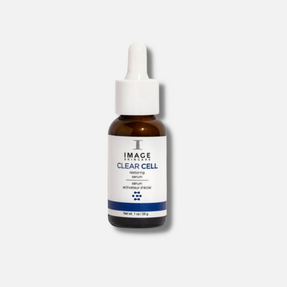 Achieve clear and blemish-free skin with the Clear Cell Restoring Serum Oil-Free by IMAGE SKINCARE. This lightweight serum is specifically formulated to address acne-prone and oily skin. It helps to control excess oil production, unclog pores, and reduce the appearance of blemishes. With its oil-free formula, it provides hydration without clogging pores, leaving your skin balanced and refreshed. Experience the benefits of the Clear Cell Restoring Serum for a clear and radiant complexion.