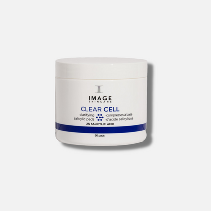 Keep your skin clear and blemish-free with the power of IMAGE SKINCARE Clear Cell Salicylic Clarifying Pads. These convenient pads are infused with salicylic acid, a potent ingredient known for its ability to exfoliate and unclog pores, helping to prevent and treat acne breakouts. With 60 pads in each container, they are perfect for on-the-go use and are suitable for all skin types. Experience the clarifying and refreshing benefits of these pads, leaving your skin clean, smooth, and balanced.