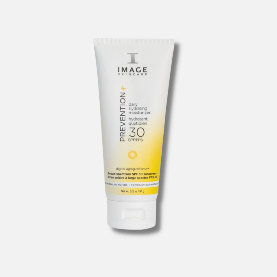 Protect and hydrate your skin with IMAGE SKINCARE Prevention+ Daily Hydrating Moisturiser SPF30, a lightweight and hydrating moisturizer with broad-spectrum SPF 30 that shields the skin from harmful UV rays while providing essential hydration for a healthy and radiant complexion.