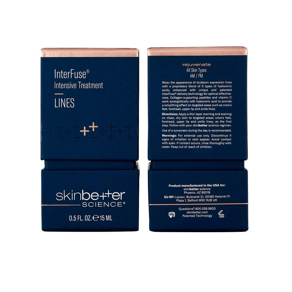 SKINBETTER SCIENCE Rejuvenate Smoothing Interfuse ® Intensive Treatment LINES 15ml