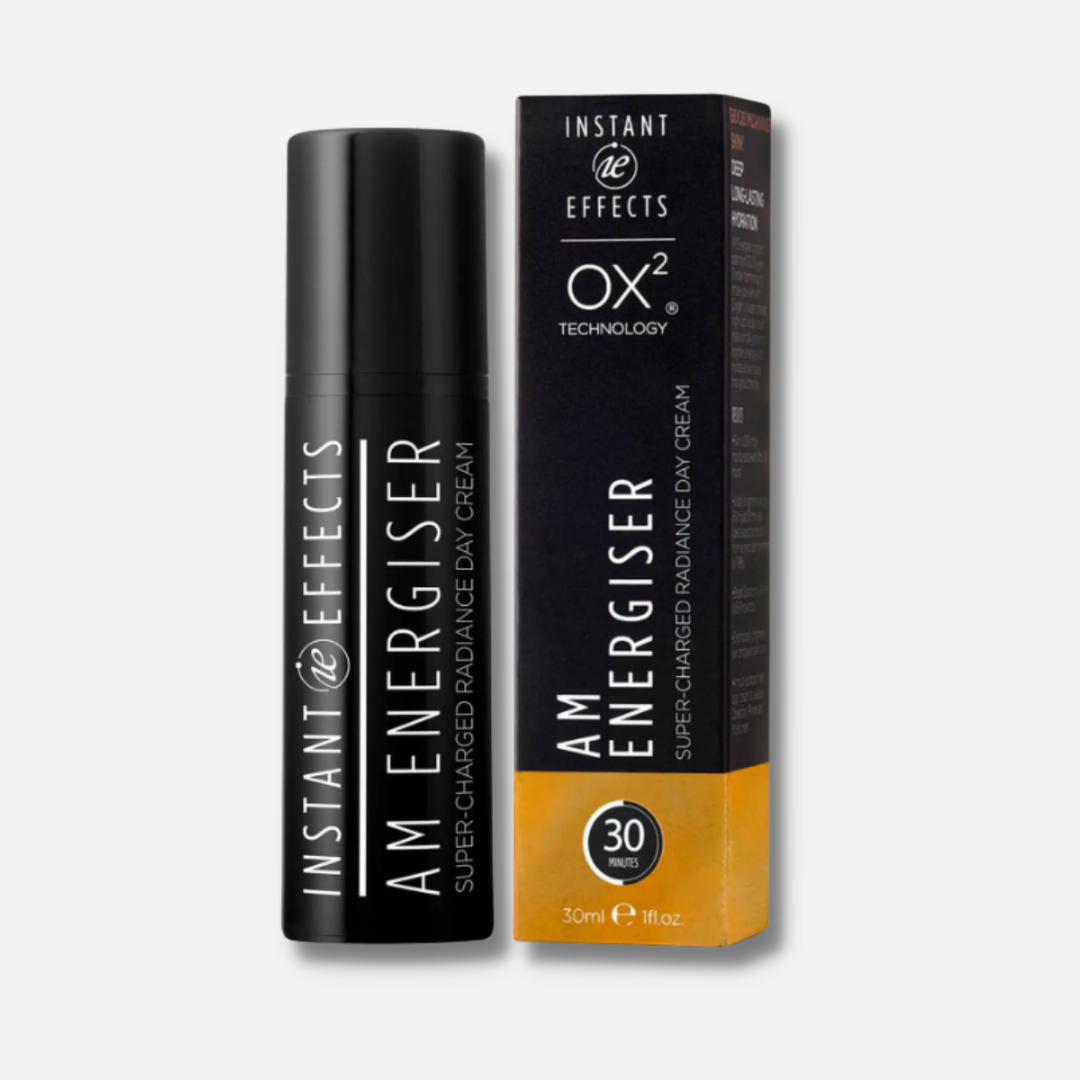 INSTANT EFFECTS AM Energiser: Kickstart your day with INSTANT EFFECTS AM Energiser, a powerful skincare product that energizes and revitalizes your skin, leaving it refreshed, radiant, and ready to take on the day.