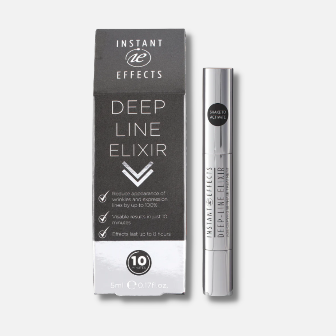 INSTANT EFFECTS Deep Line Elixir: Smooth away deep lines and wrinkles with the INSTANT EFFECTS Deep Line Elixir, a potent anti-aging serum that delivers instant and visible results, promoting a smoother and more youthful-looking complexion