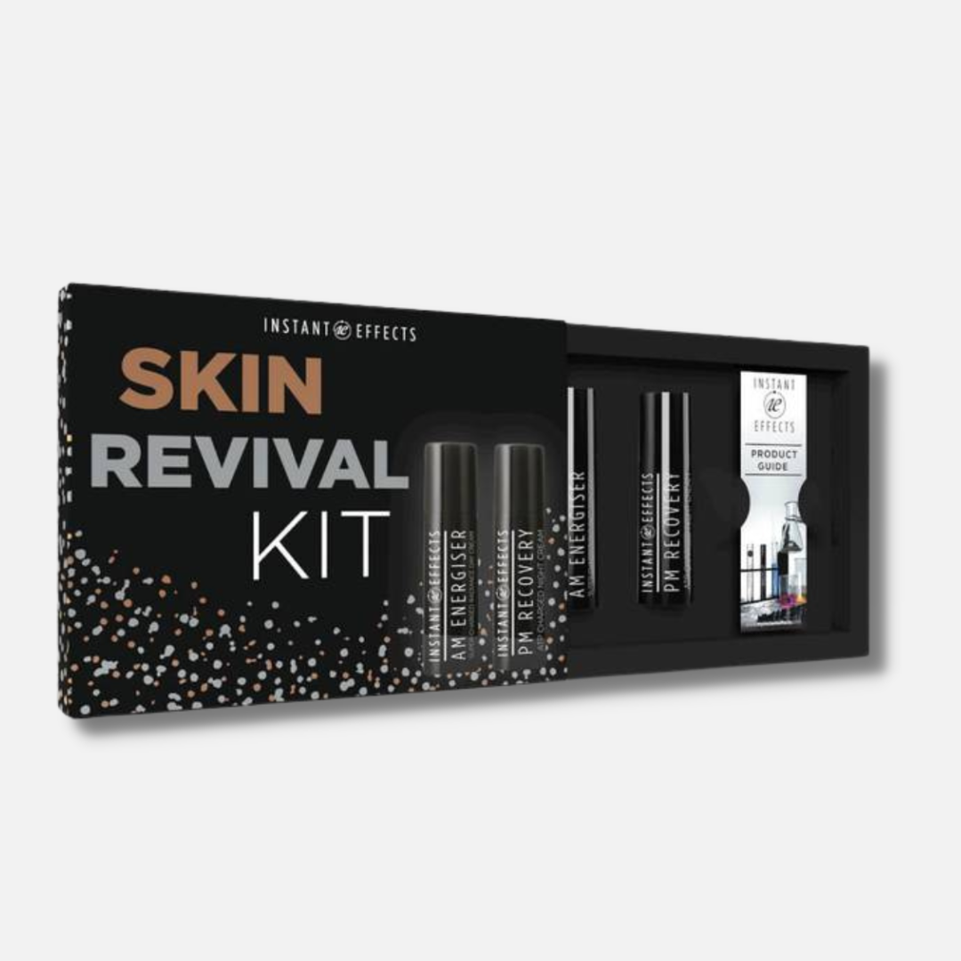 INSTANT EFFECTS Skin Revival Kit: Rejuvenate and revive your skin with the INSTANT EFFECTS Skin Revival Kit, a comprehensive skincare set designed to provide instant and visible results for a refreshed, youthful, and radiant complexion