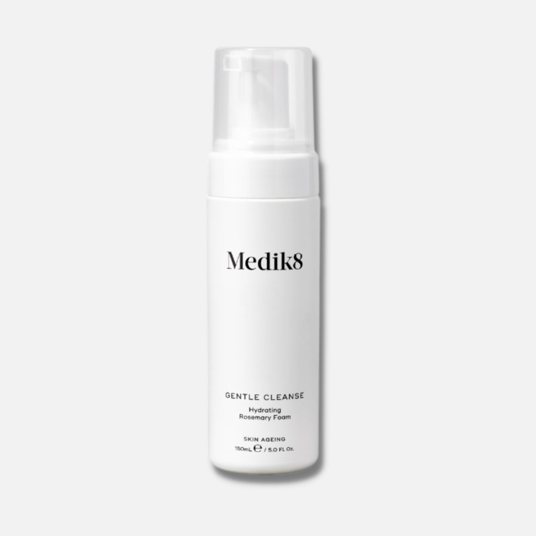 MEDIK8 Gentle Cleanse 150ml: Nurture your skin with MEDIK8 Gentle Cleanse, a mild and soothing cleanser that gently removes impurities, leaving your skin clean, refreshed, and balanced for a healthy and radiant complexion.