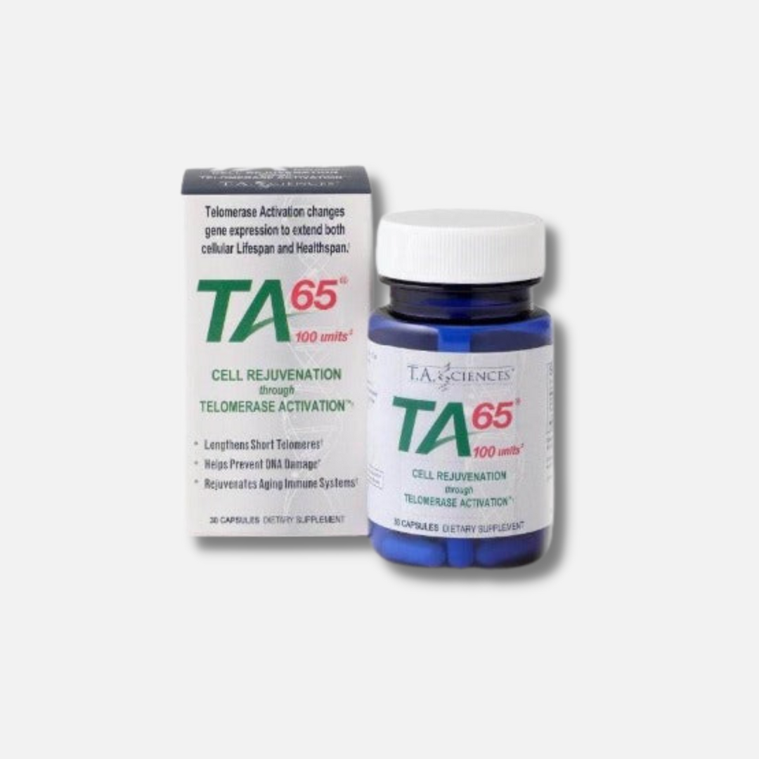 TA-65 Md 30 Capsules - Advanced Telomerase Activator for Cellular Health and Longevity