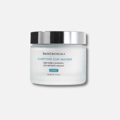 SKINCEUTICALS Clarifying Clay Masque: Purify and revitalize your skin with SKINCEUTICALS Clarifying Clay Masque, a potent clay-based mask that deeply cleanses pores, absorbs excess oil, and helps to clarify and refine the complexion for a smoother and clearer skin appearance.