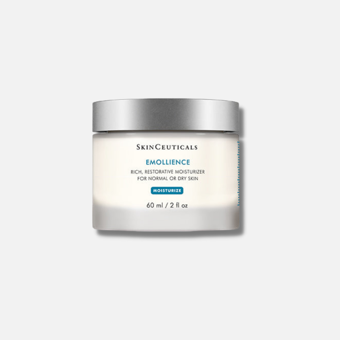 SKINCEUTICALS Emollience 50ml: Quench and soothe dry, sensitive skin with SKINCEUTICALS Emollience, a rich and nourishing moisturizer that provides long-lasting hydration, replenishes essential lipids, and promotes a healthy, radiant complexion.