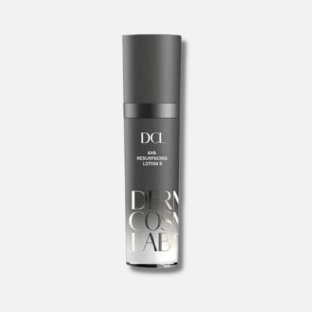 DCL SKINCARE AHA Resurfacing Lotion 8: Reveal smoother and more radiant skin with the DCL SKINCARE AHA Resurfacing Lotion 8, a potent exfoliating lotion formulated with alpha hydroxy acids to improve skin texture and tone