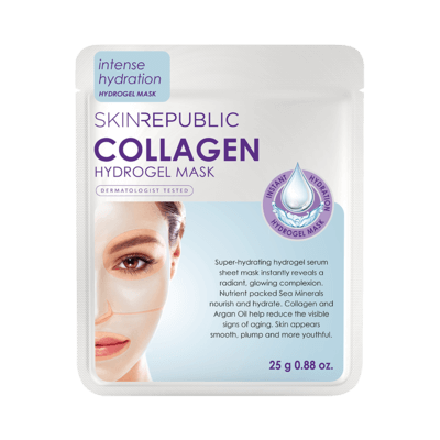Skin Republic SKIN REPUBLIC Collagen Hydrogel Face Sheet Mask | Beautology.