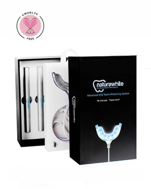 NATURAWHITE Advanced USB Teeth Whitening Kit Black