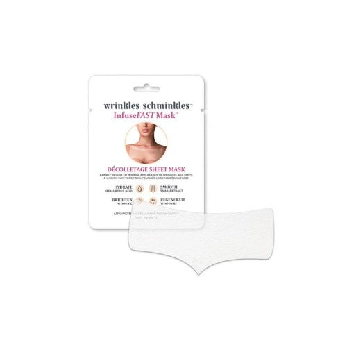 WRINKLES SCHMINKLES Infusefast Decolletage Sheet Mask Single